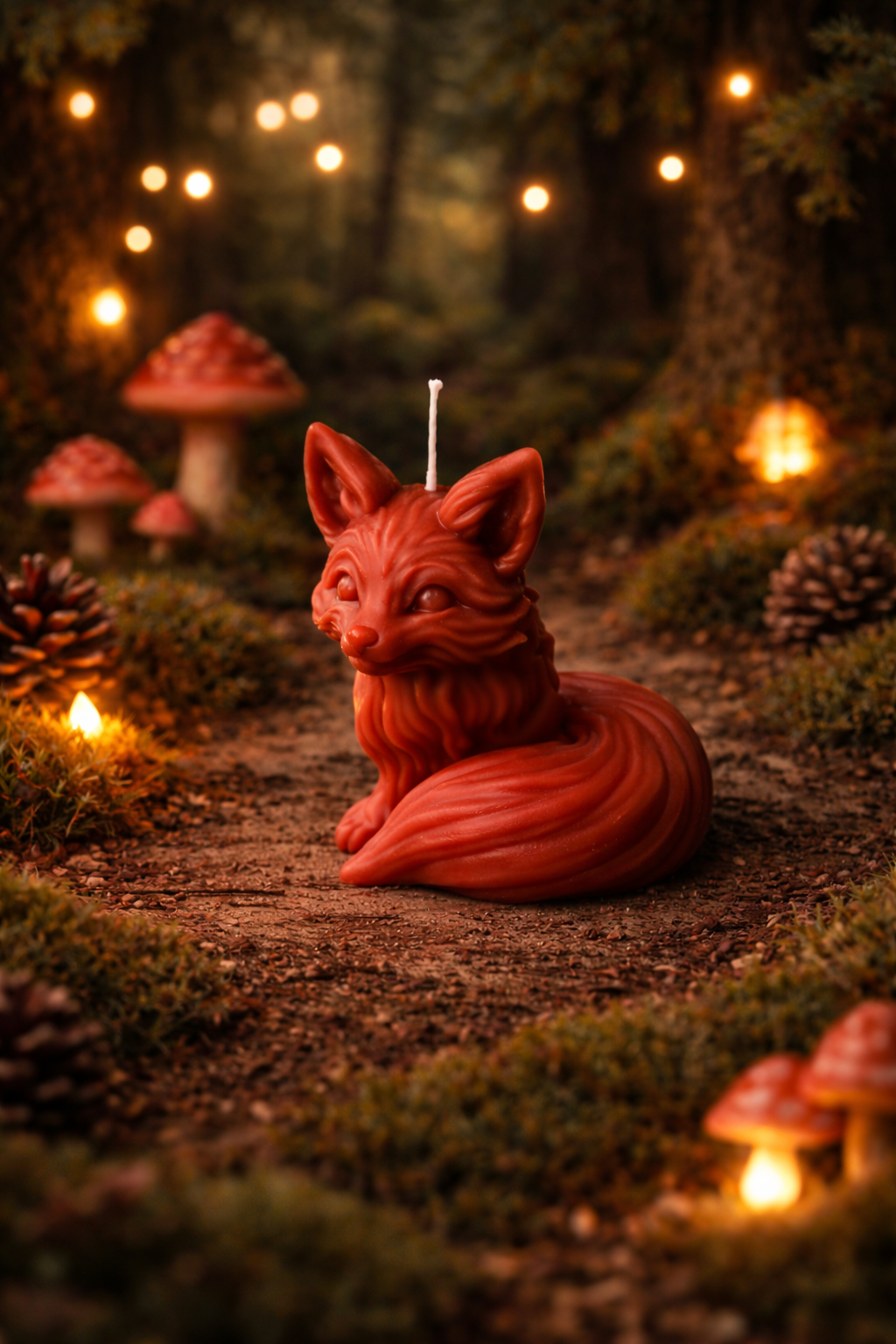 Blackforest Fox Candles