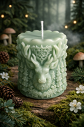 Blackforest Deer Candle