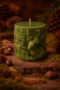 Blackforest Deer Candle