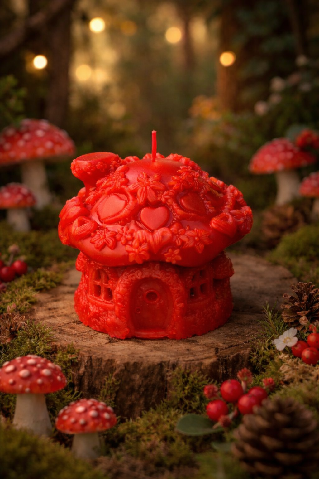 Blackforest Fairy Candle