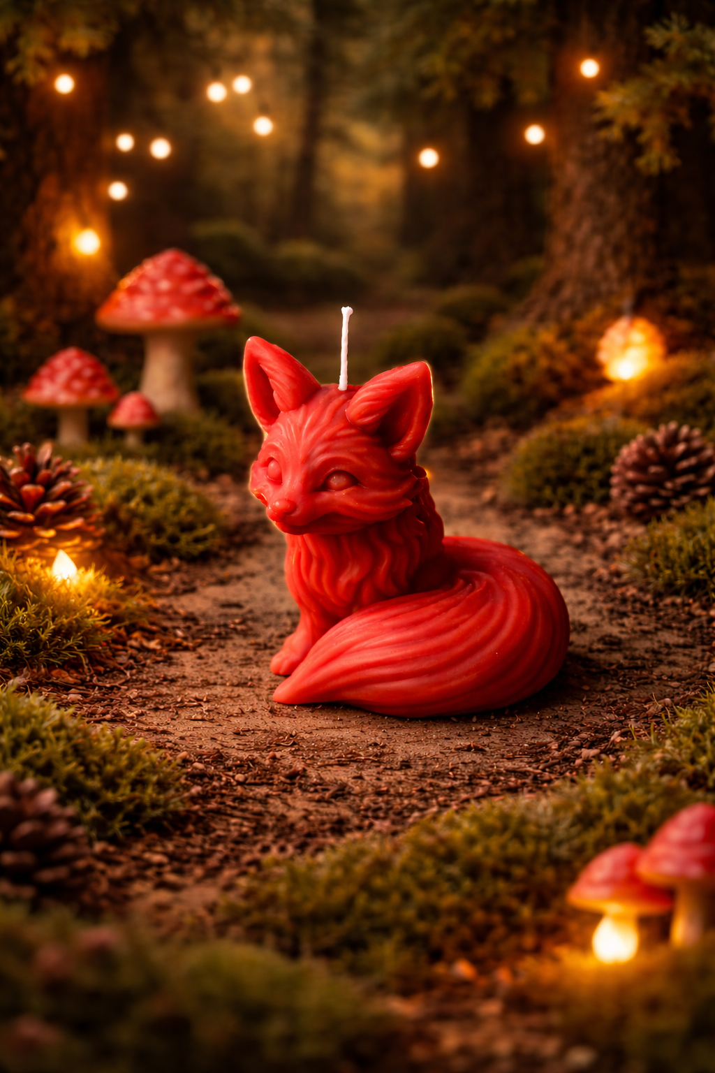 Blackforest Fox Candles